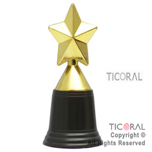 TROFEO ESTRELLA ORO 12CM HS4716-1 x 1